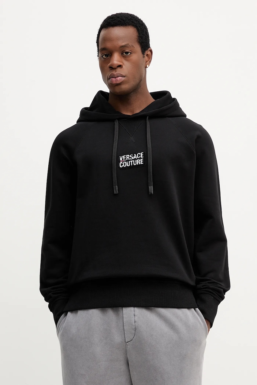Hoodie Felpa Versace Jeans Uomo Versace Couture Tuta Versace Nera