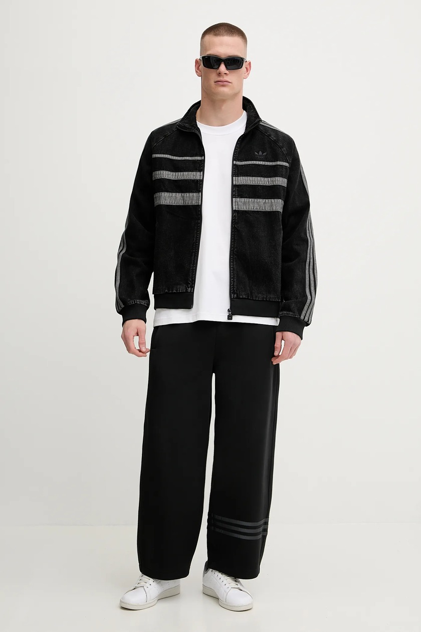 adidas Originals bluza jeansowa First TT Denim męska kolor