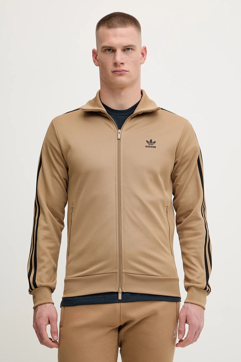 Кофта adidas Originals SST TT мужская цвет бежевый узор JP2519