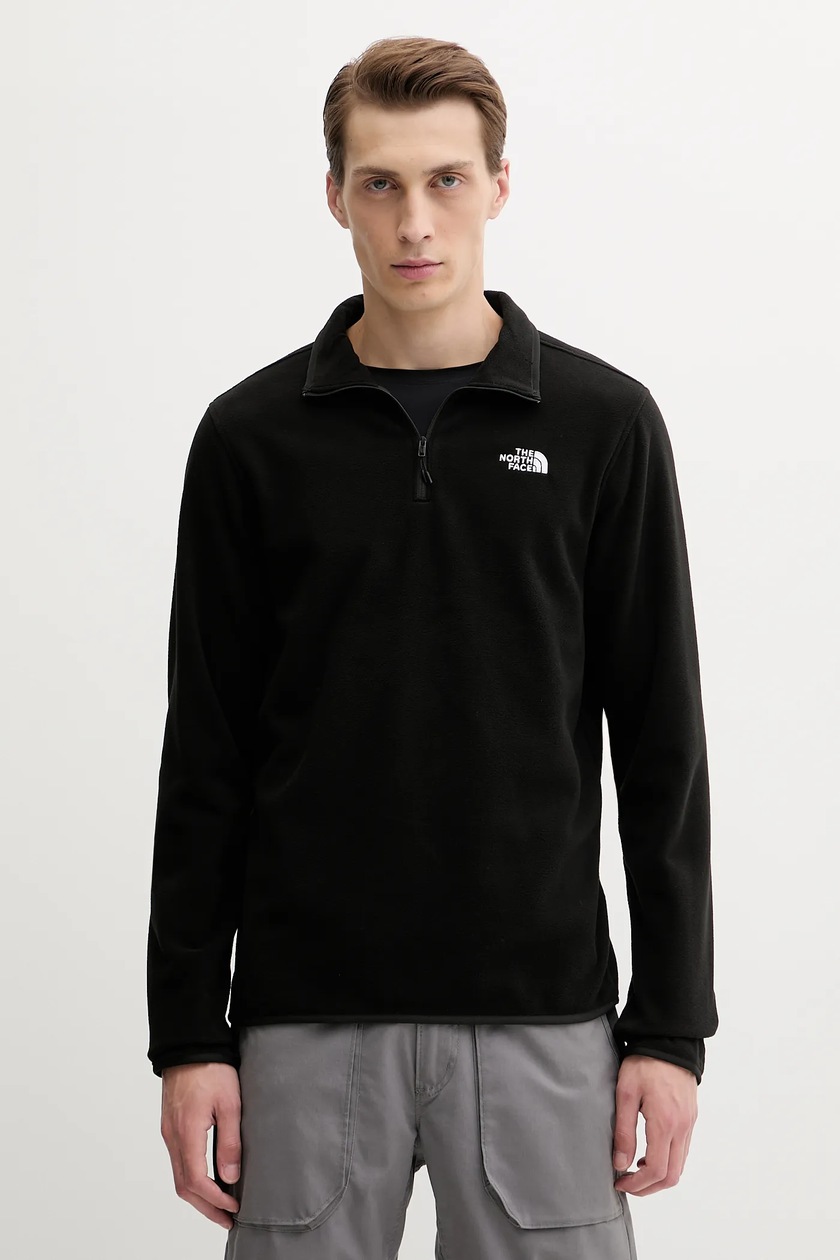 The North Face sweatshirt black color smooth NF0A8D0QJK31 at PRM US