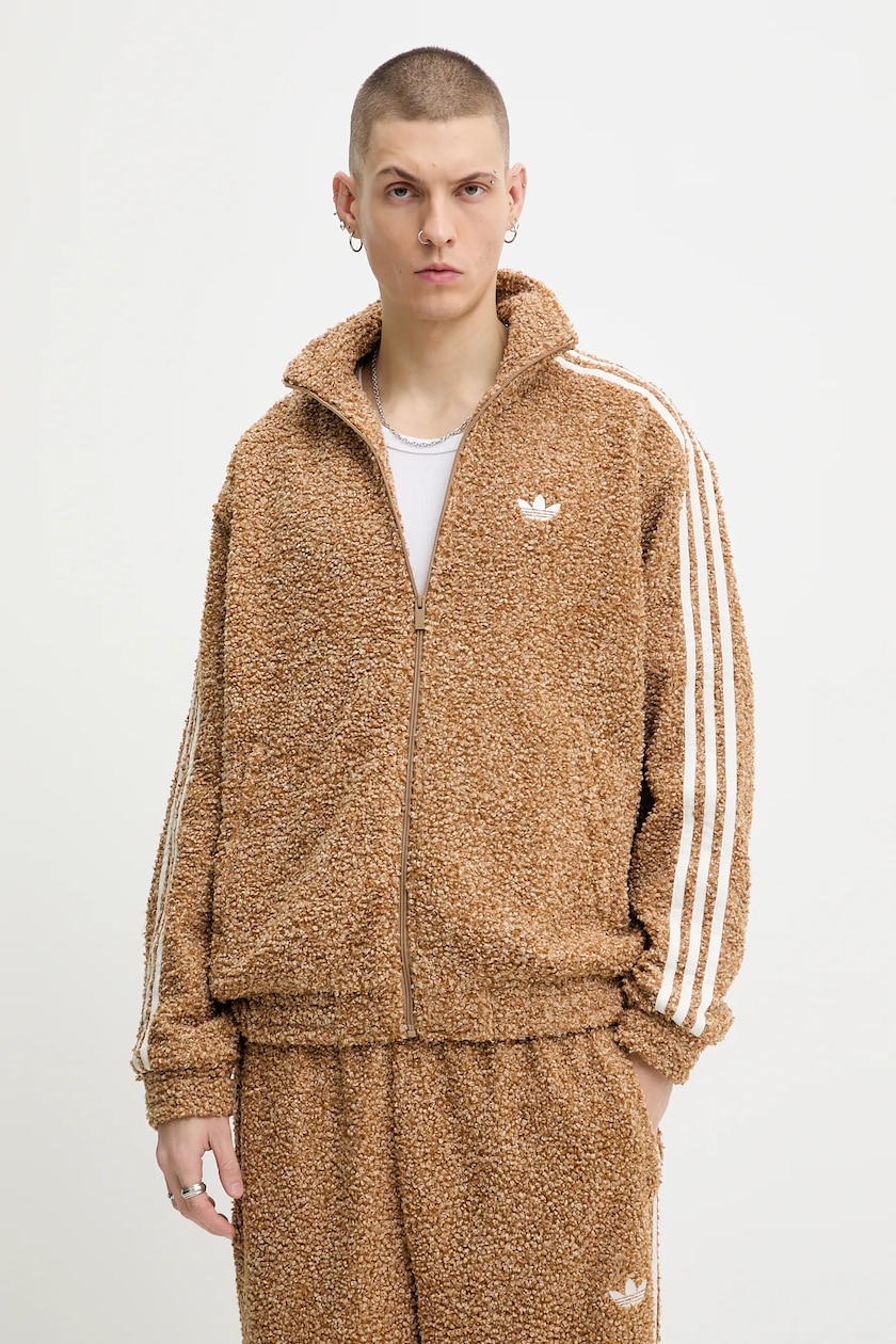 Кофта adidas Originals Boucle цвет зелёный меланж KS5274 | ANSWEAR.ua Кофта adidas Originals Boucle цвет зелёный меланж KS5274 | ANSWEAR.ua