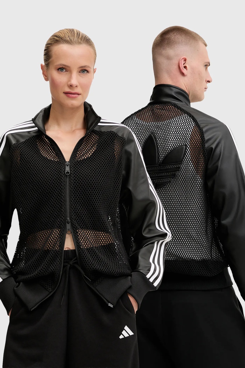 Кофта adidas Originals Pride x Jeremy Scott цвет чёрный с принтом