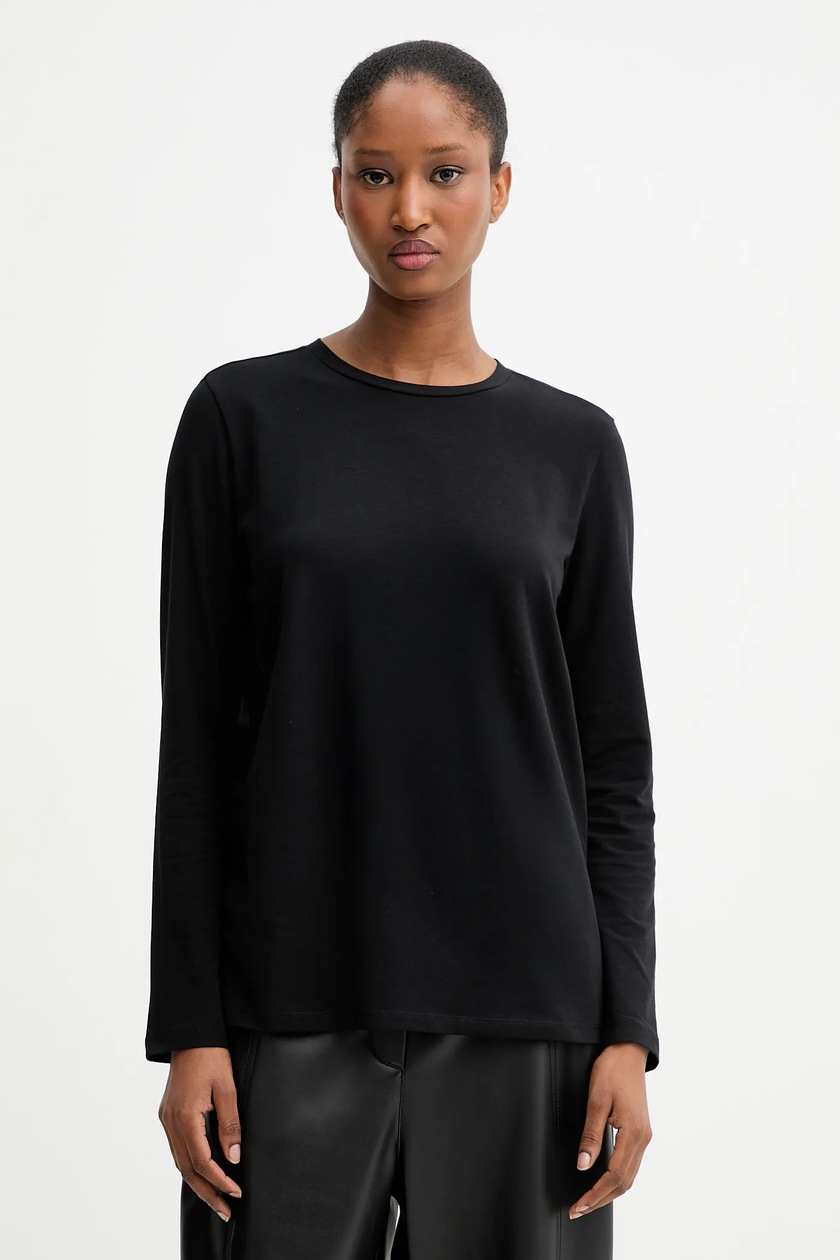 Ameri　MEDI REVERSIBLE LONG TOP MM longsleeve CRIS kolor czarny 2526946057600 | Answear.com