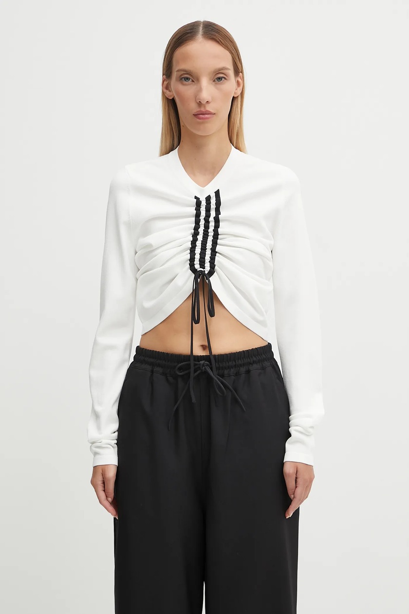 Marine Serre longsleeve shirt Moon Printed Jersey Second Skin