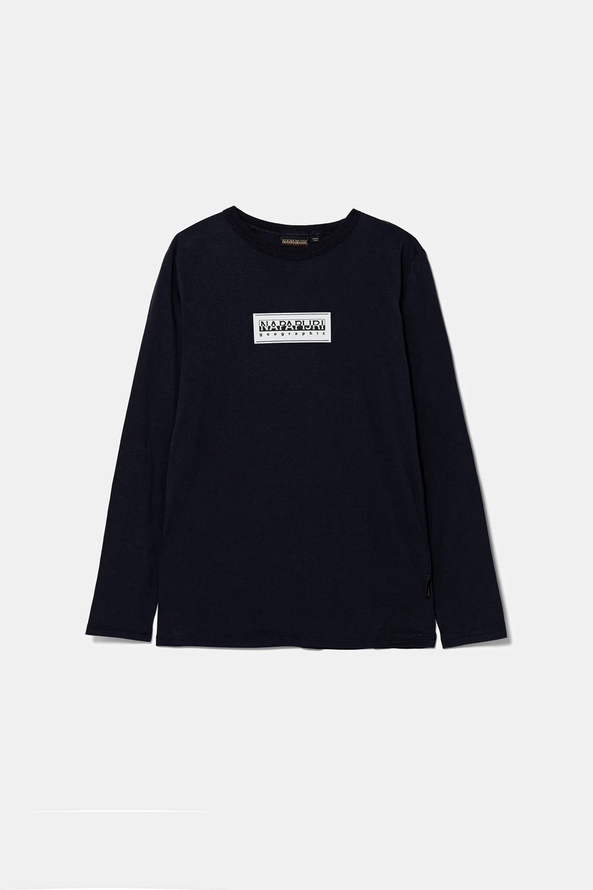 Napapijri longsleeve in cotone bambino/a S-CHAMOIS