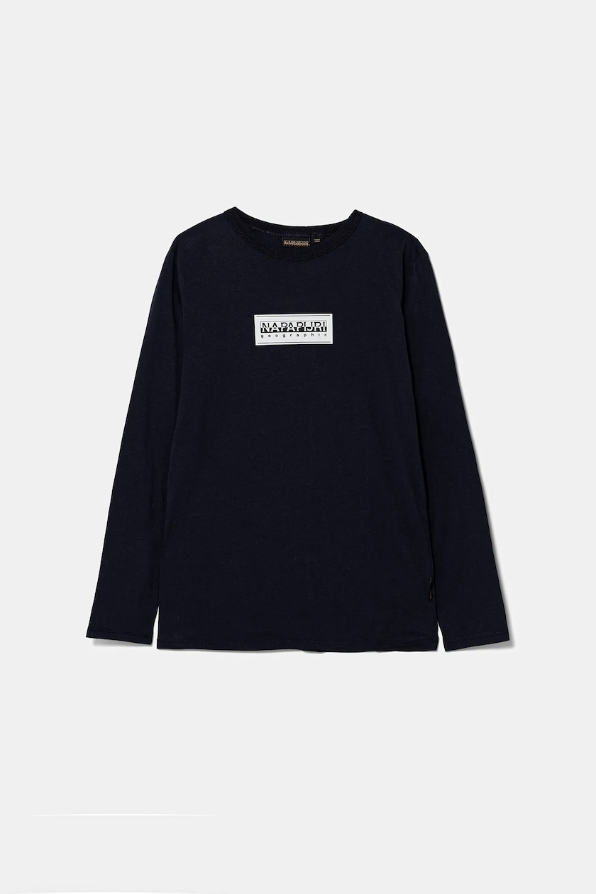 Napapijri longsleeve in cotone bambino/a S-CHAMOIS