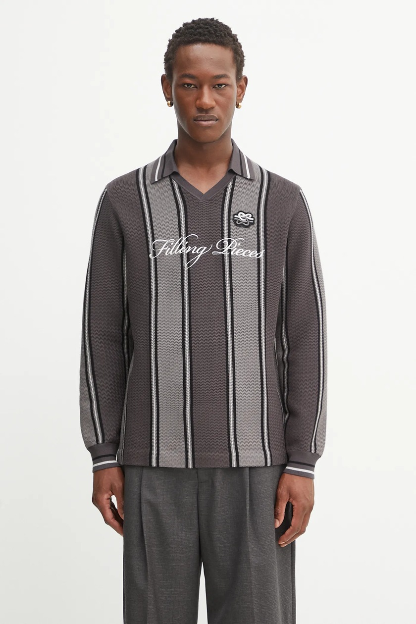 MKI MIYUKI ZOKU wool blend jumper Chunky Rib Knit Crewneck