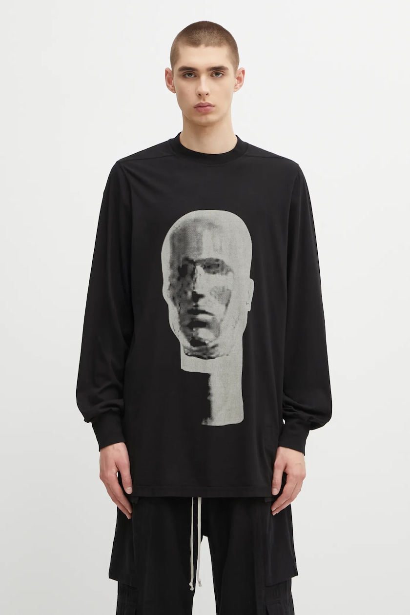 Rick Owens DRKSHDW cotton longsleeve top Jumbo Ls T PRM EU Rick Owens DRKSHDW cotton longsleeve top Jumbo Ls T PRM EU