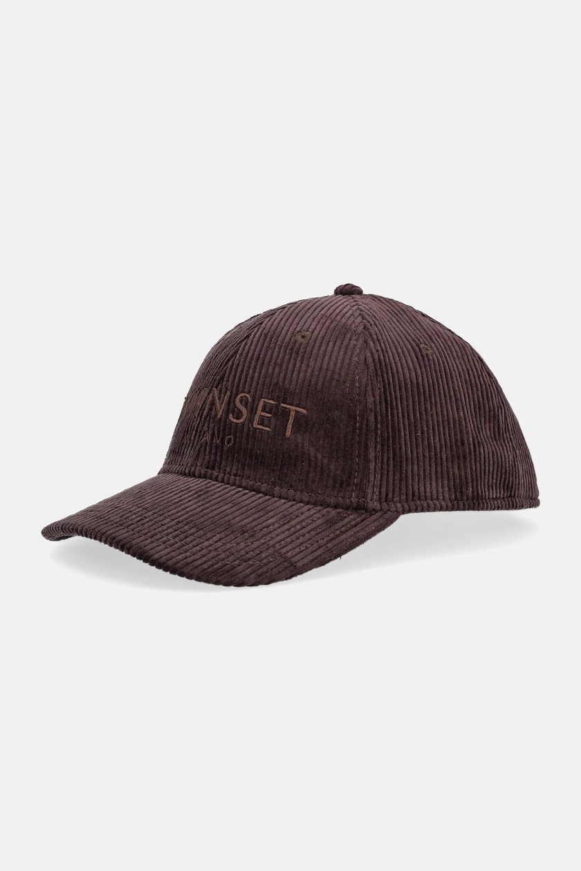 Cappello Newsboy In Velluto, Morbido, Fantasia Animalier, Colori Marrone E Nero, Taglia Unica Donna