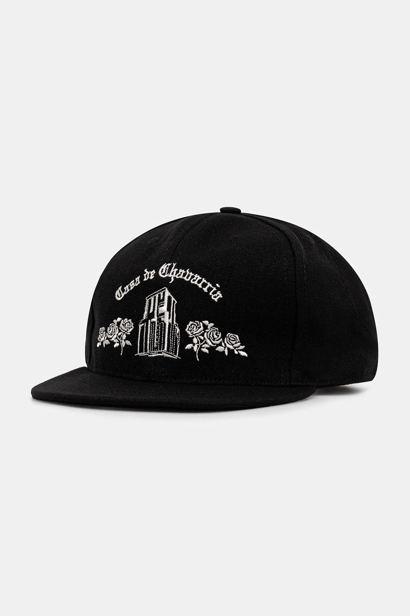 424 cotton baseball cap black color 35424L01.236585 at PRM US