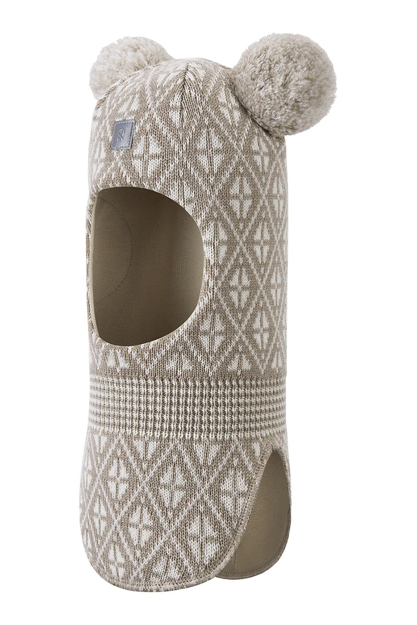 Konges Sløjd kominiarka wełniana dziecięca ANIMAL BALACLAVA