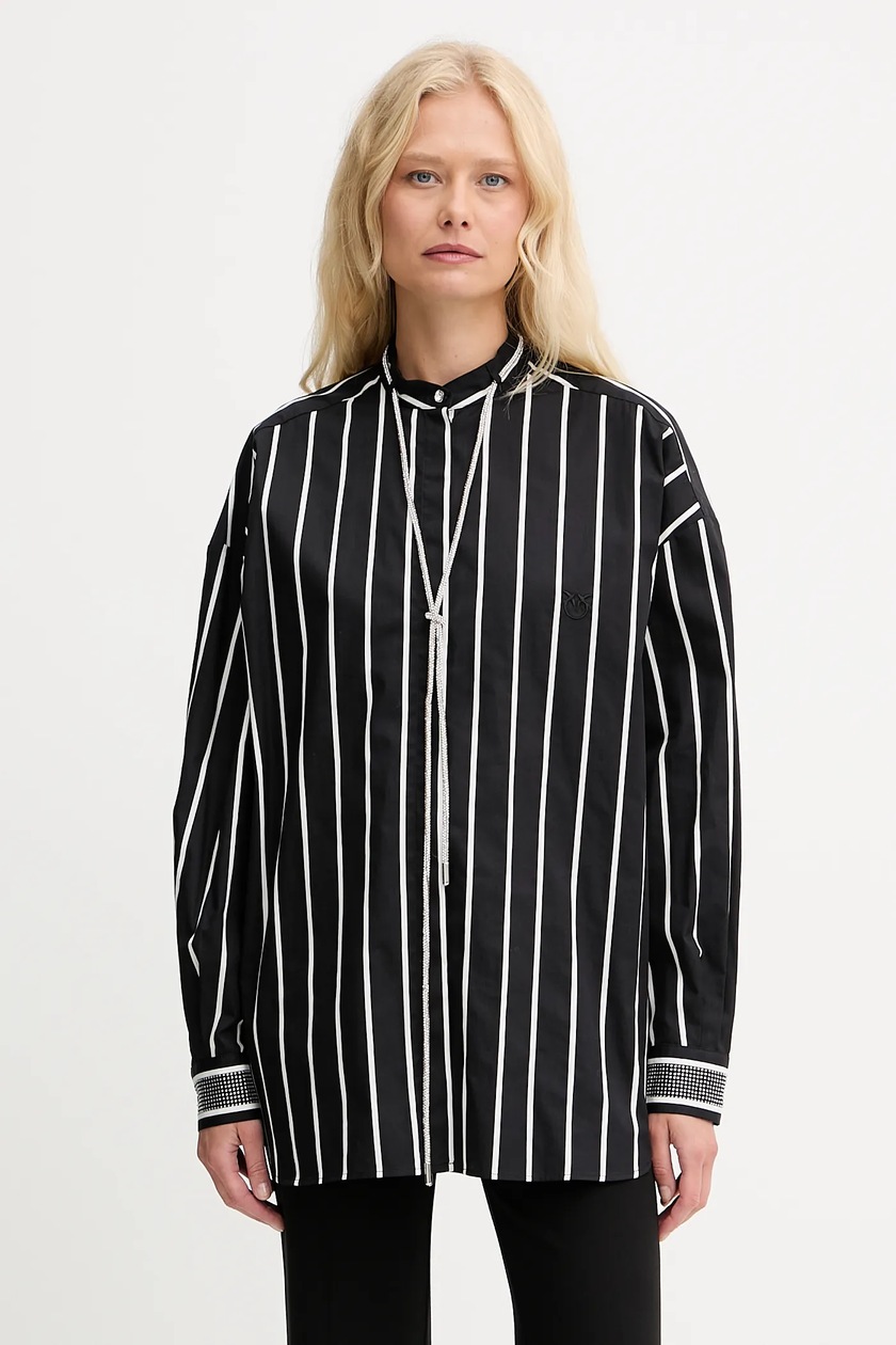 Tシャツ・カットソー PINKO FW24 CAMICIA (103708A273 ZZ1) Pinko camicia in seta | ANSWEAR.it