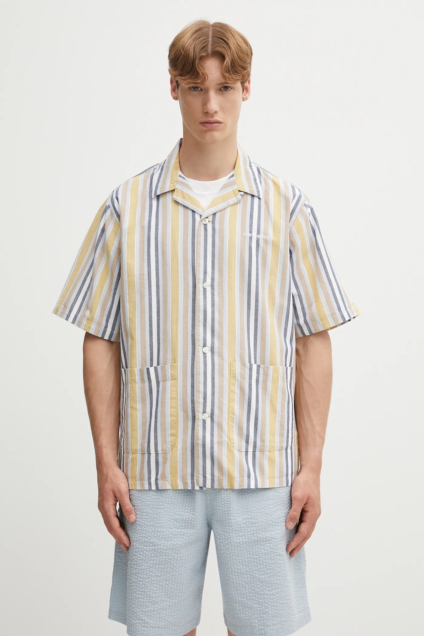 Carhartt WIP shirt S/S Hendry Shirt PRM EU