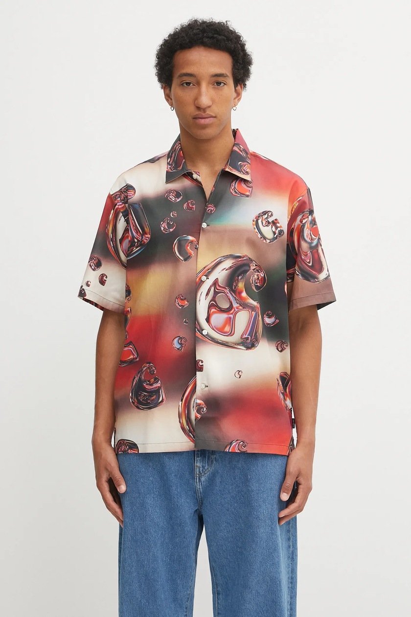 Maharishi cotton shirt Tigerskins x Warhol men's at PRM US