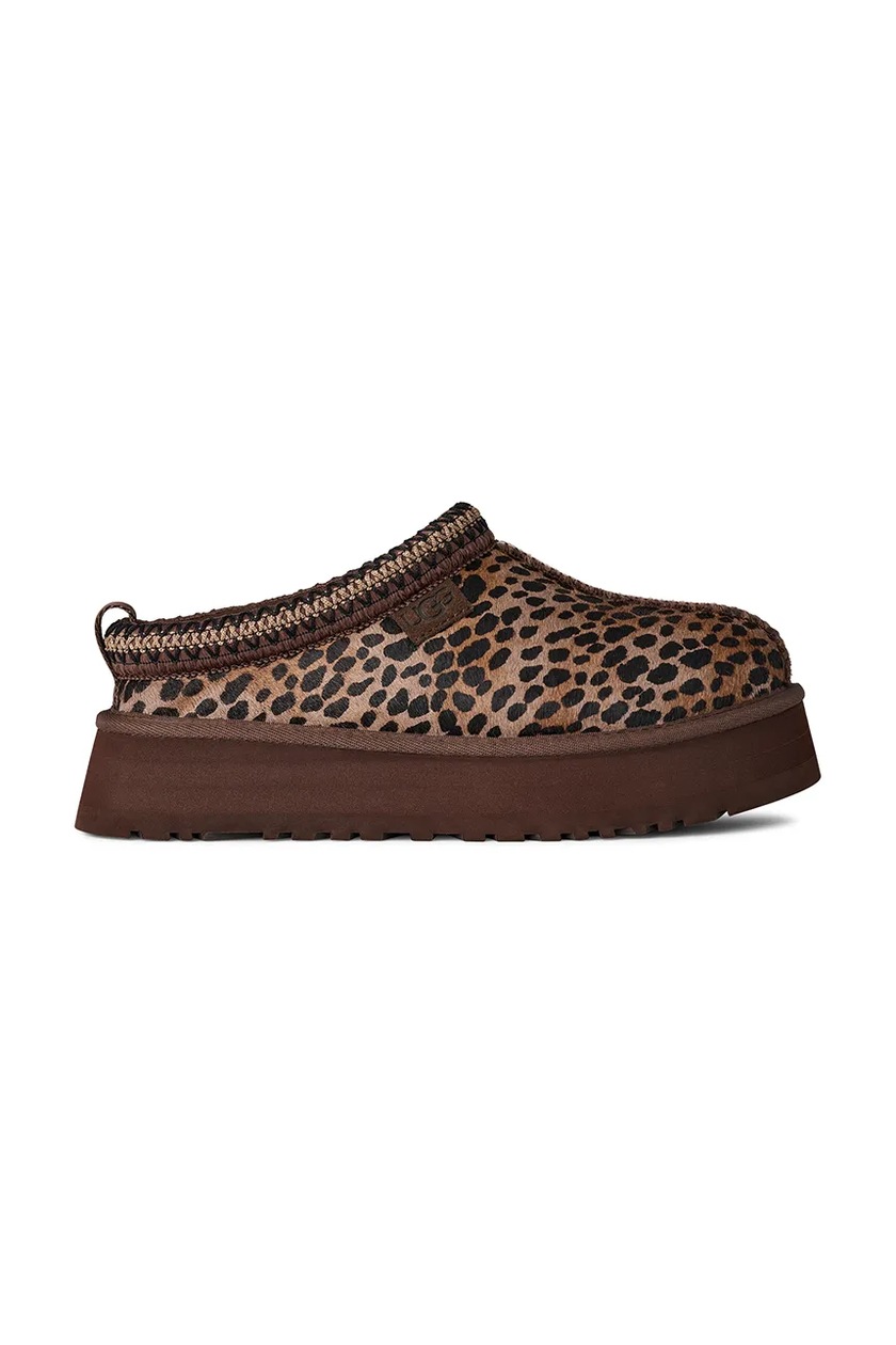 Замшевые тапочки UGG Tazz цвет коричневый 1122553 | ANSWEAR.ua