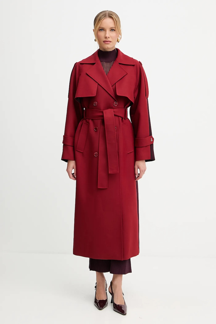 Patrizia Pepe trench in lana1