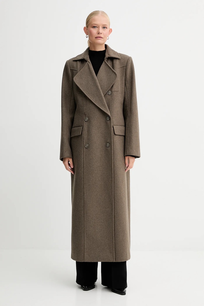 Gestuz cappotto con lana