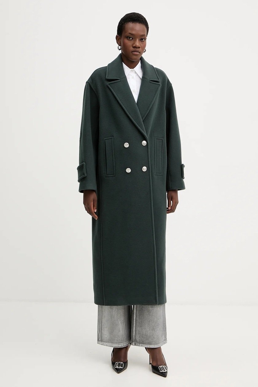 Pinko cappotto con lana