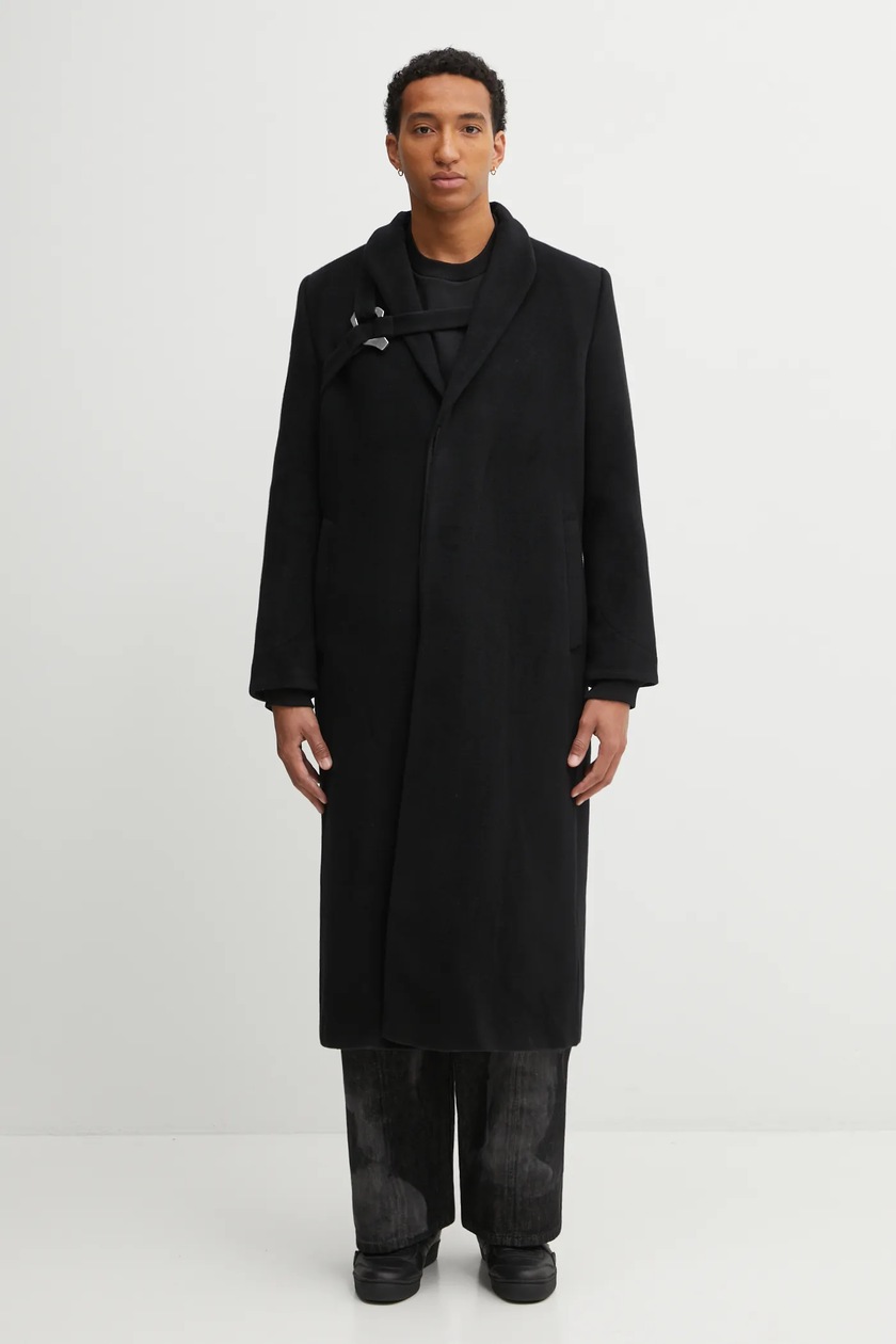 Kenzo wool coat Weave Overcoat PRM EU