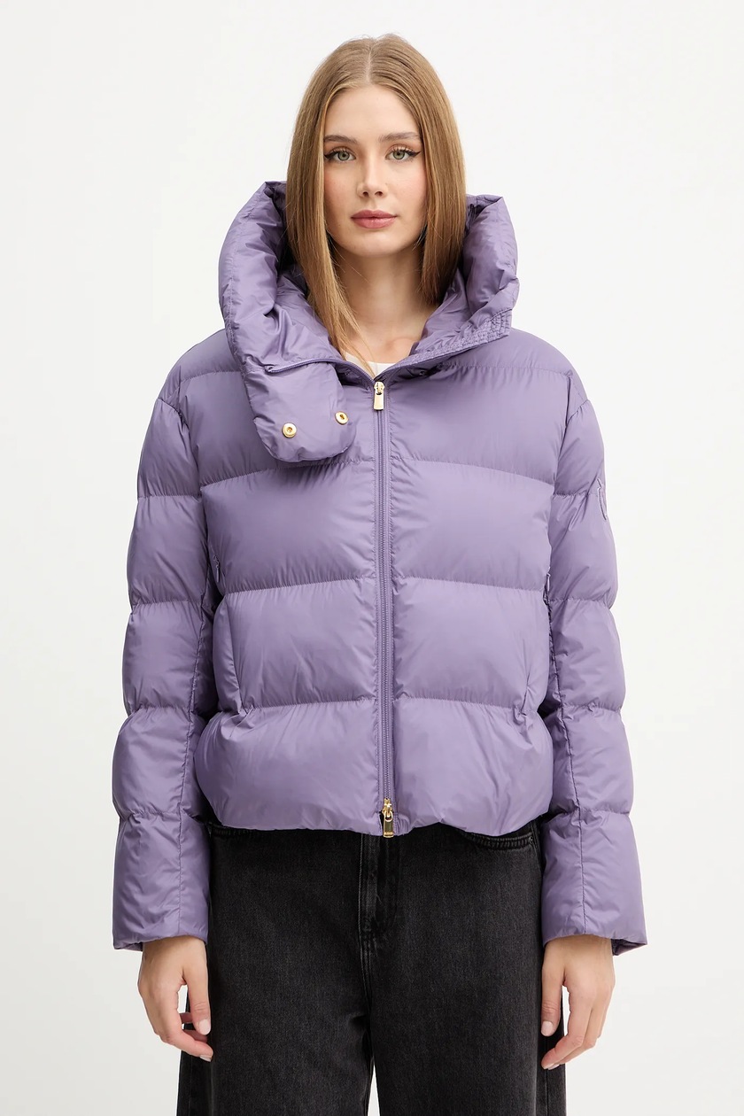 Puma kurtka puchowa damska kolor fioletowy zimowa 626487 | Answear.com