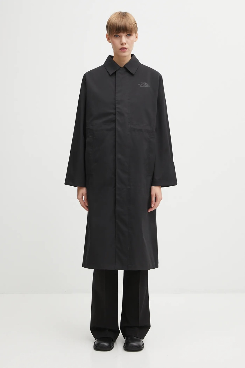 A.P.C. wool coat Manteau Floriane black color WOAQZ-F01544 at PRM US