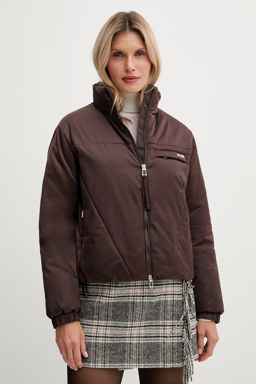 ふわふわ＊ Joop! kurtka dwustronna kolor brązowy przejściowa oversize
