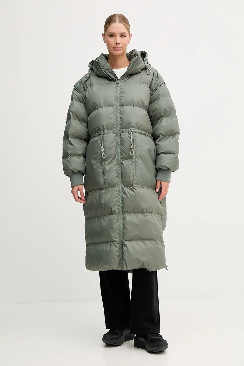 Куртка adidas by Stella McCartney цвет зелёный зимняя KA7427
