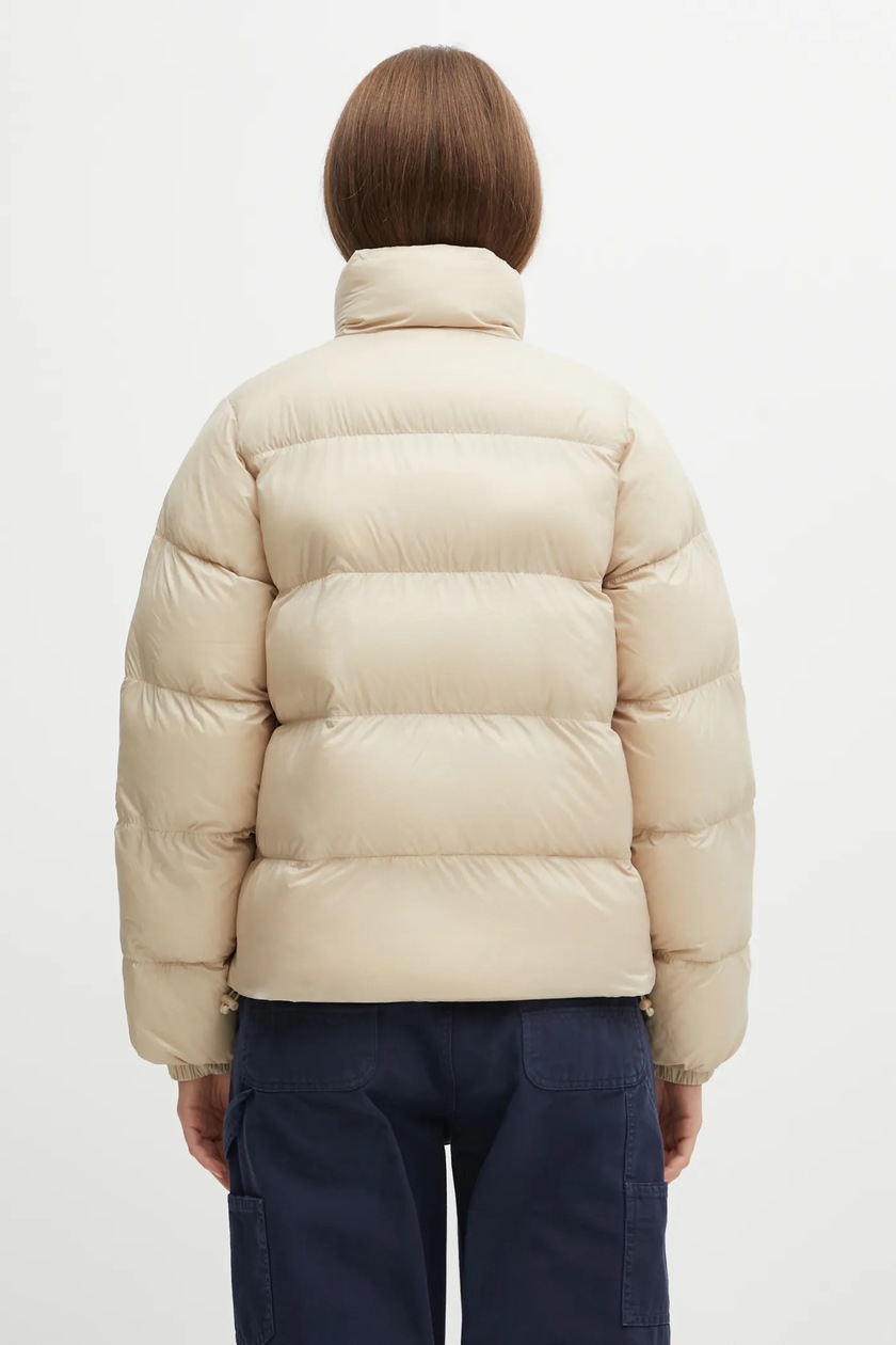 adidas Originals jacket Short Puffer beige color JX2947 at PRM US