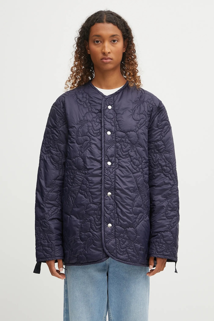 Wales Bonner jacket Sea Denim navy blue color WS25DE14.DE01