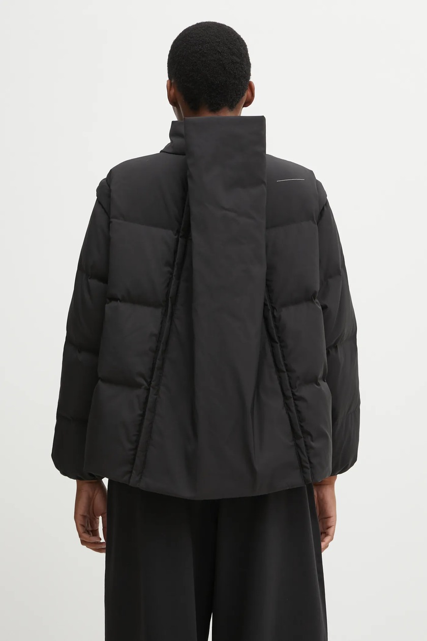 MM6 Maison Margiela down jacket black color S62AN0159.M35609.900