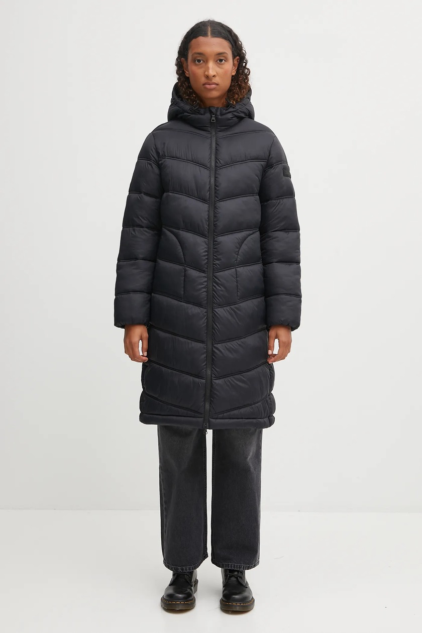 Nanushka wool coat ALAMO black color NW23CROW01799 at PRM US