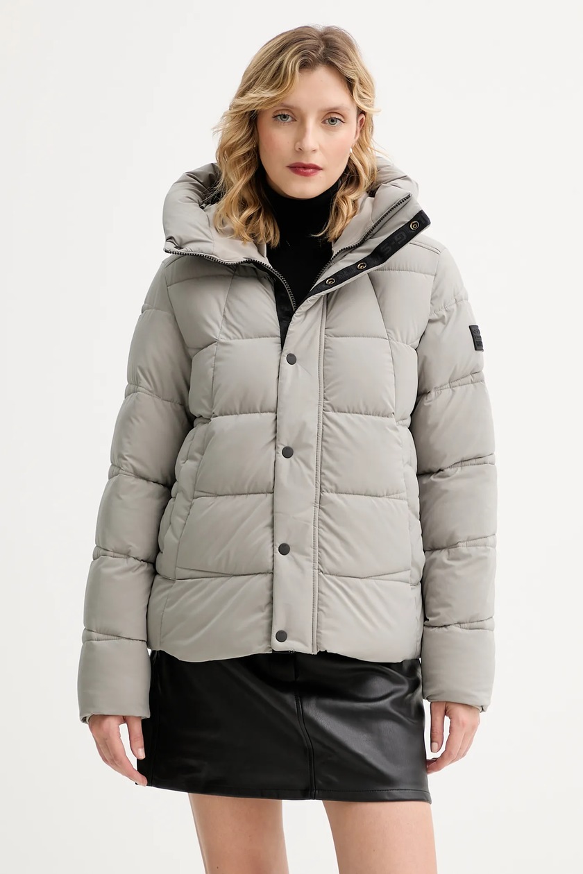 adidas Originals kurtka WOVEN TT ZIP damska kolor szary