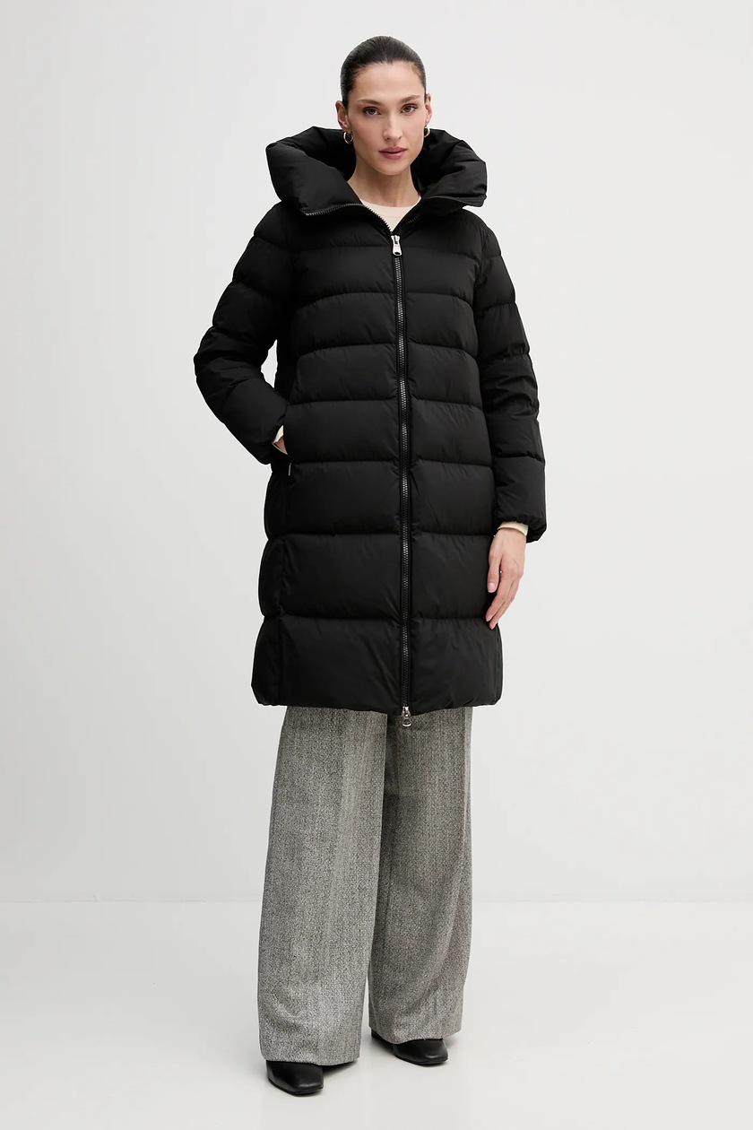 Tom Tailor Geacă femei, culoarea negru, de iarnă | ANSWEAR.ro