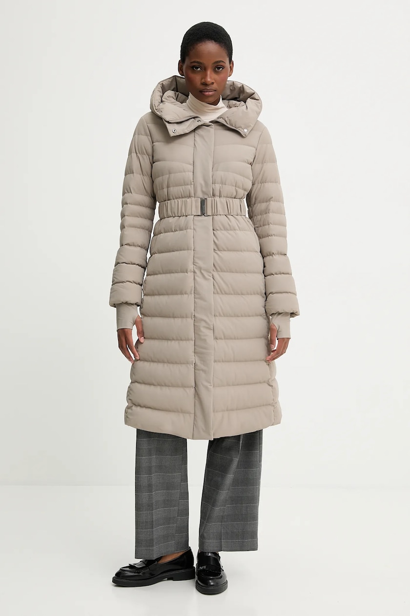 Weekend Max Mara kurtka dwustronna damska kolor beżowy przejściowa Weekend Max Mara kurtka dwustronna damska kolor beżowy przejściowa