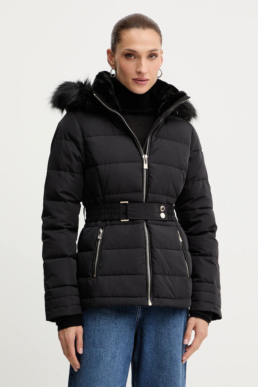 adidas Originals kurtka WOVEN TT ZIP kolor czarny przejściowa