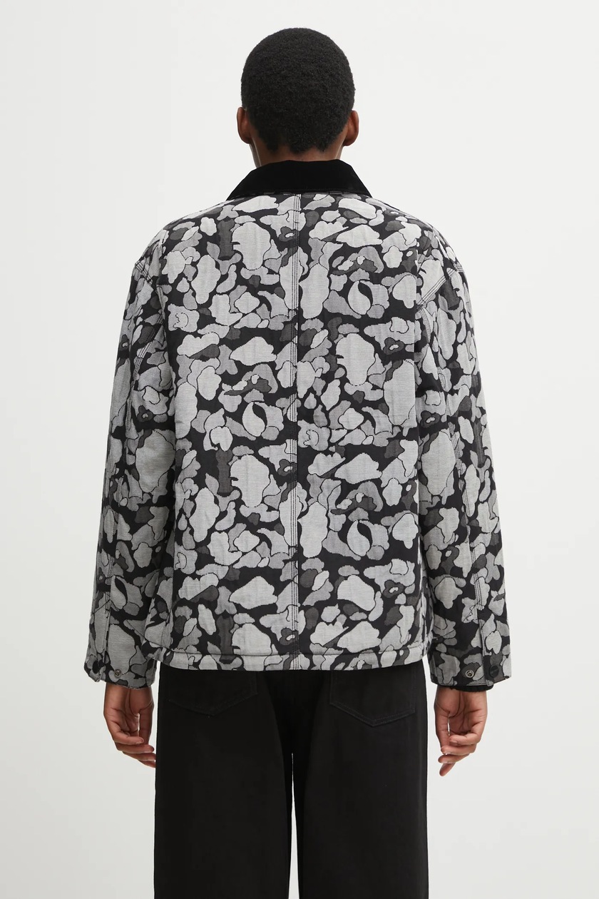 Carhartt WIP jacket W' Tapestry Chore Coat gray color I035315