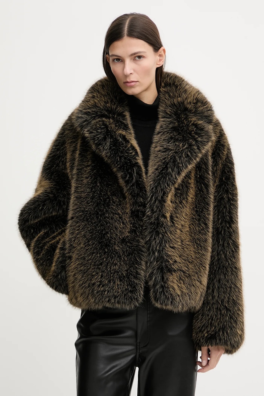 Stand Studio płaszcz Lena Jacket damski kolor czarny przejściowy