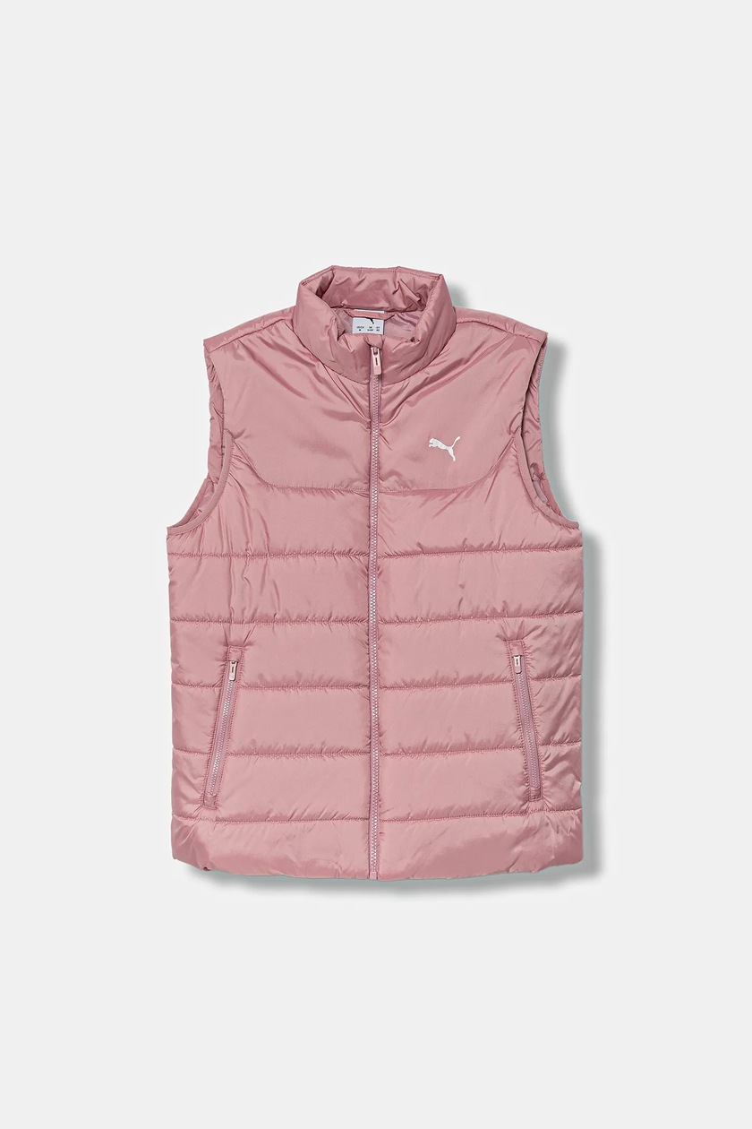 Dětská vesta Puma ESS Padded Vest, barva růžová