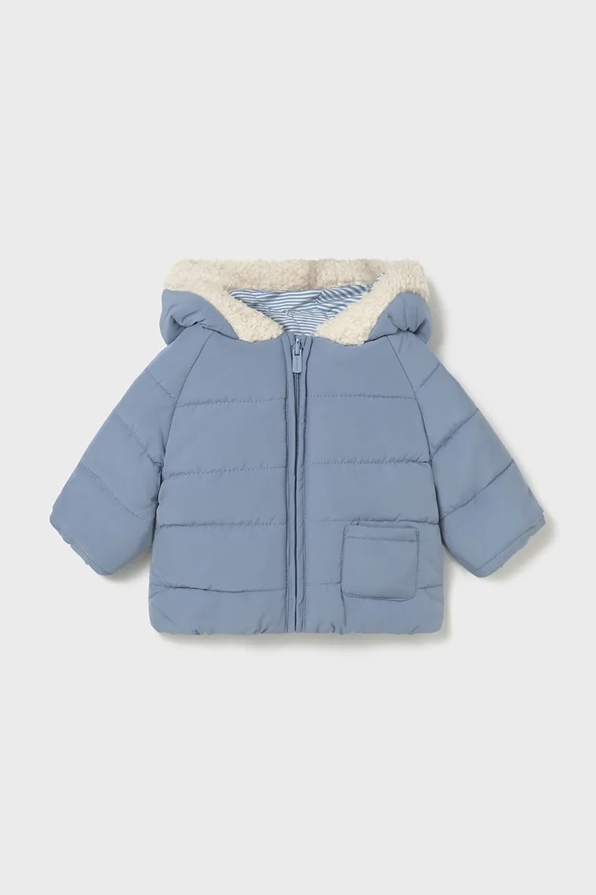 Giubbotto Imbottito United Colors Of Benetton | Unisex-bambini | Con Cappuccio A Orecchie E Zip Nascosta | Fodera In Pile