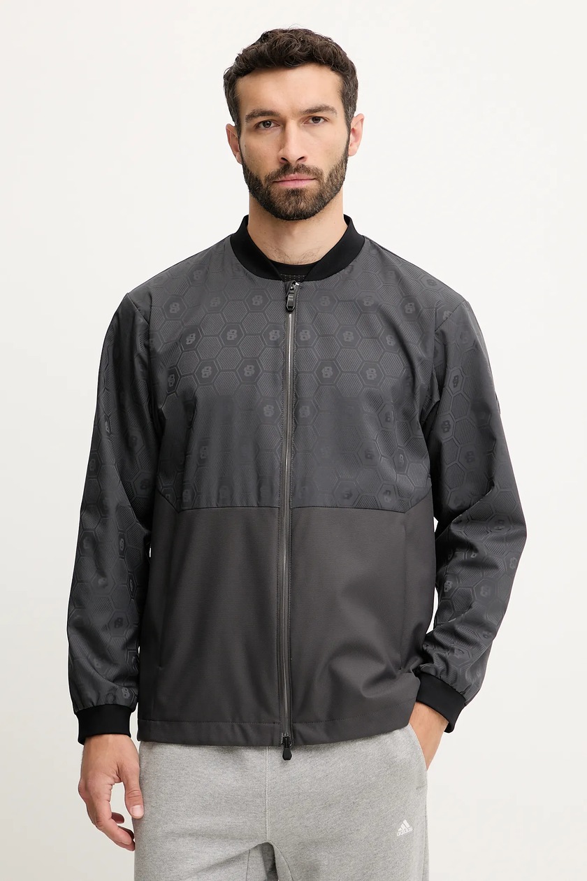 BOSS Green kurtka J_Future Bomber kolor szary przejściowa 50547181