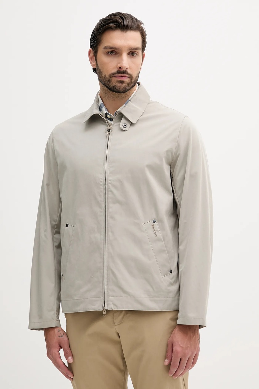 BARBOUR × SALON REVERSIBLE TRANSPORT 36 Barbour Oversized Reversible Transport Jacket (Sage) – Number Six