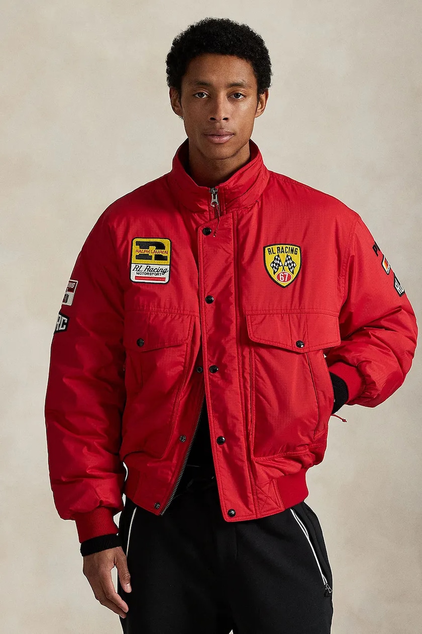 Polo Ralph Lauren jacket Rcng Jk Insulated red color 710970587 at Polo Ralph Lauren jacket Rcng Jk Insulated red color 710970587 at