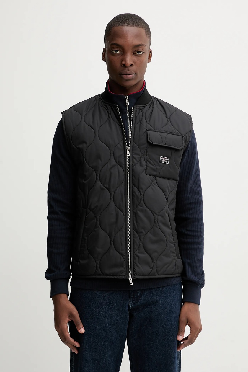 Безрукавка adidas Originals Commercial Vest колір чорний зимова