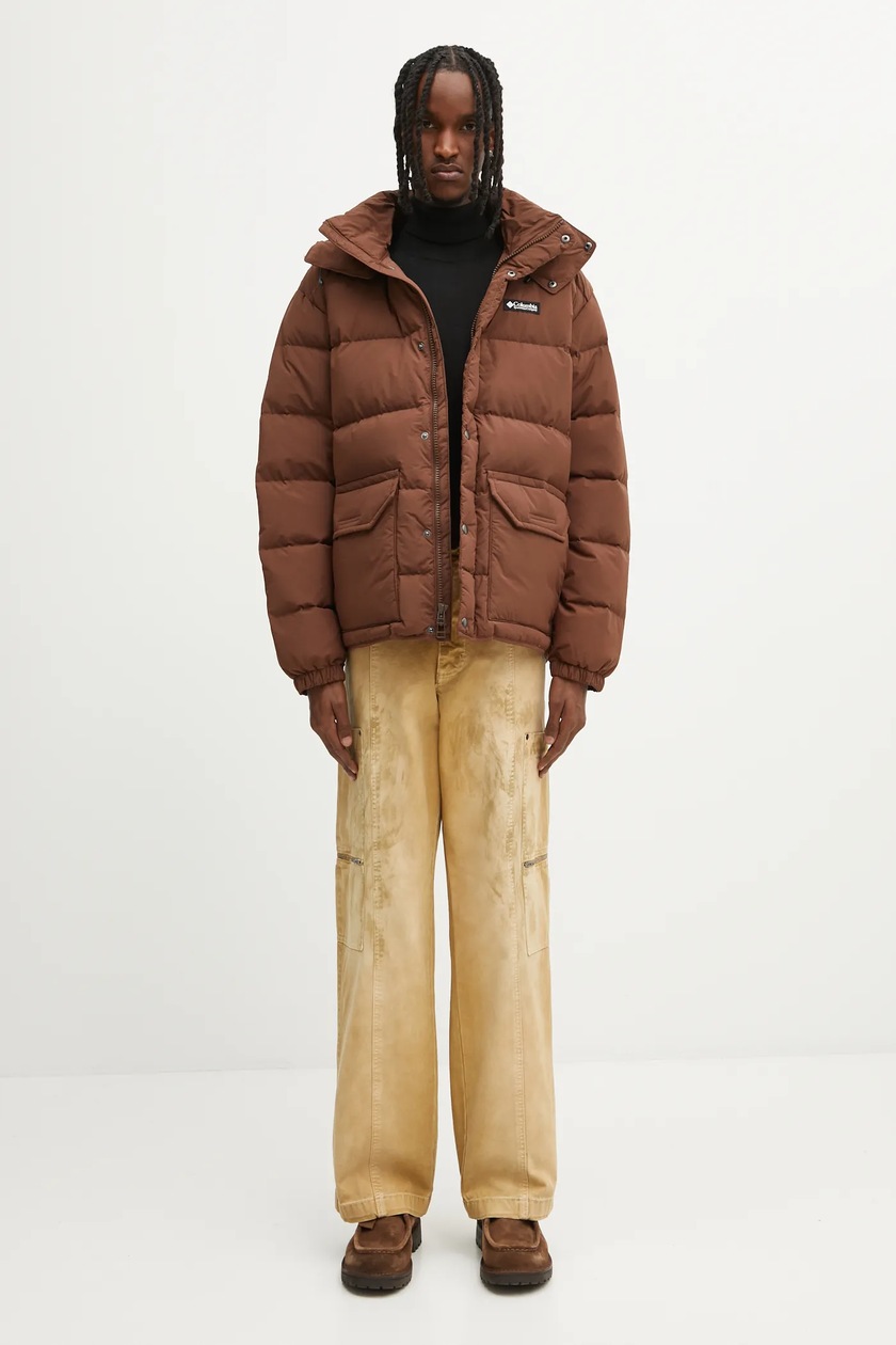 Columbia down jacket Wallowa Down HDD brown color 2136671 at PRM US