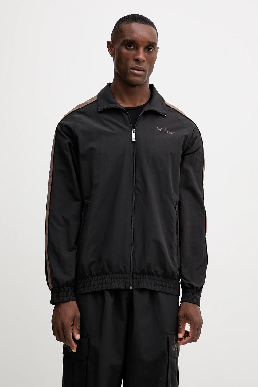 Puma x RIPNDIP kurtka kolor czarny przejściowa oversize