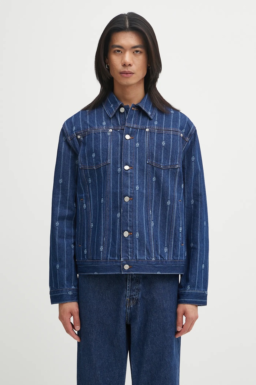adidas Originals denim jacket Adicolor Denim Firebird Track