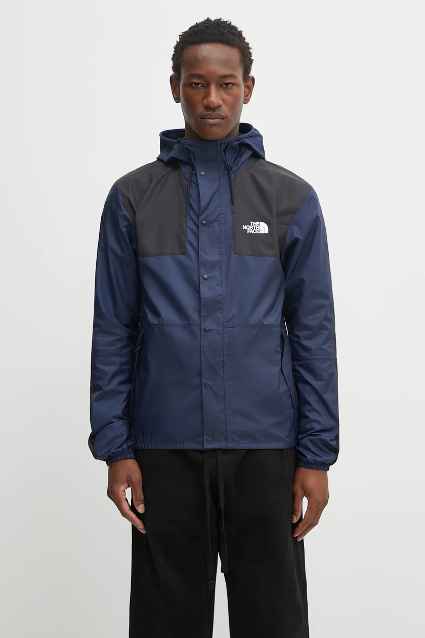 A Bathing Ape jacket Bape Patch Coach Jacket men's navy blue color A Bathing Ape jacket Bape Patch Coach Jacket men's navy blue color