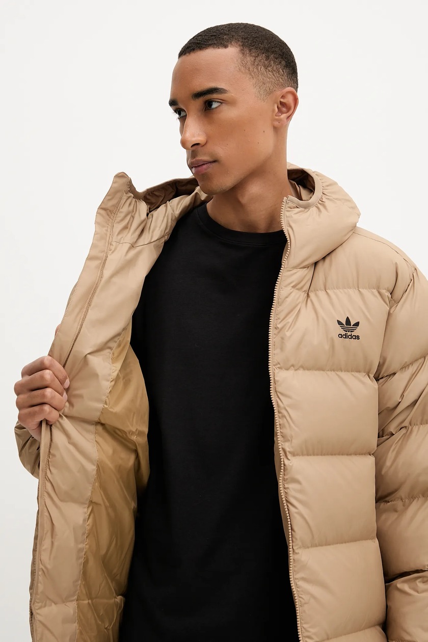 adidas Originals jacket Commercial Puff beige color JX4121 at PRM US
