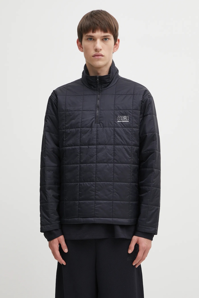 MM6 Maison Margiela rain jacket x Salomon men's black color MM6 Maison Margiela rain jacket x Salomon men's black color