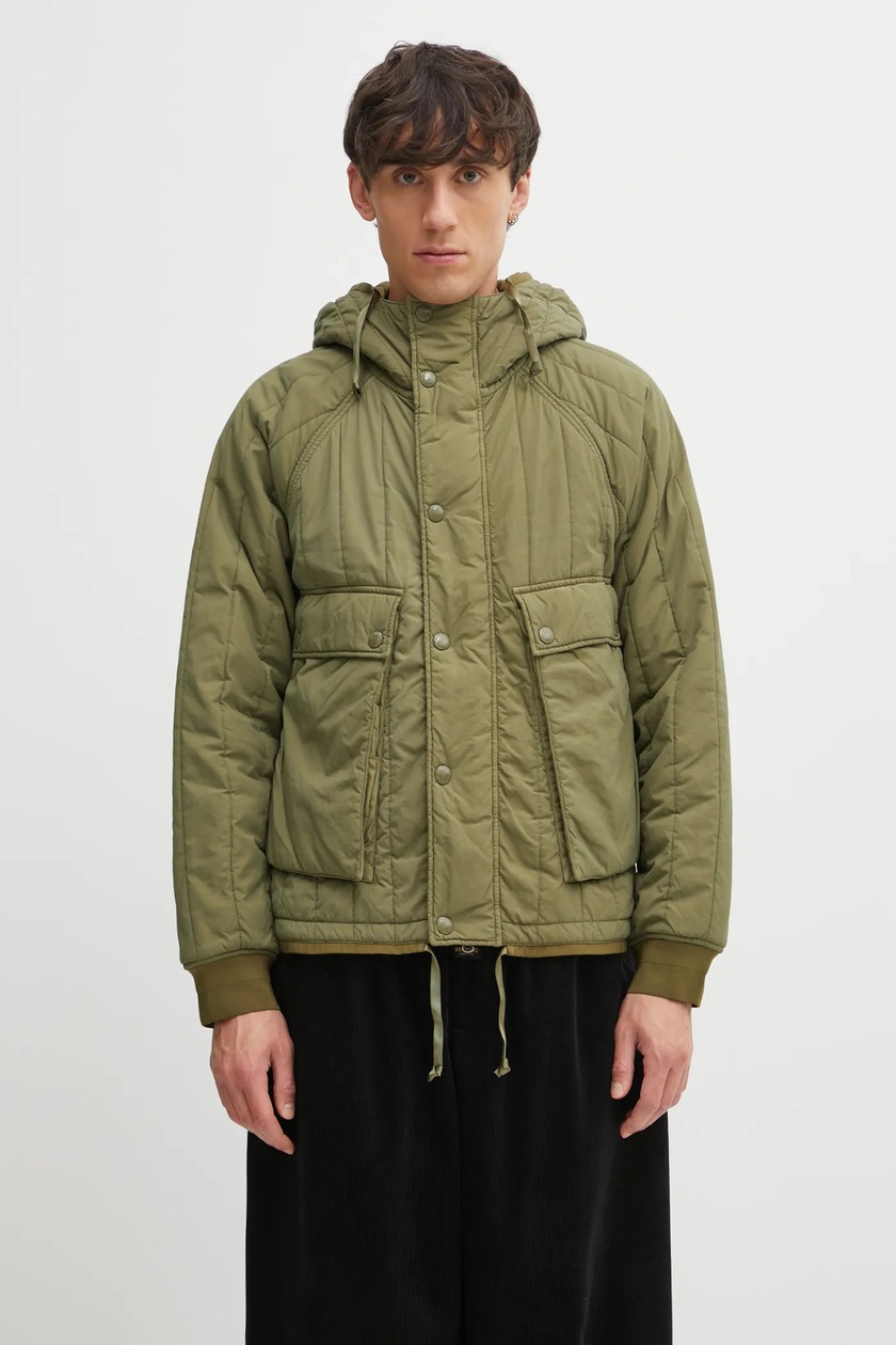 C.P. Company down jacket green color 19CMOW013A006369M at PRM US